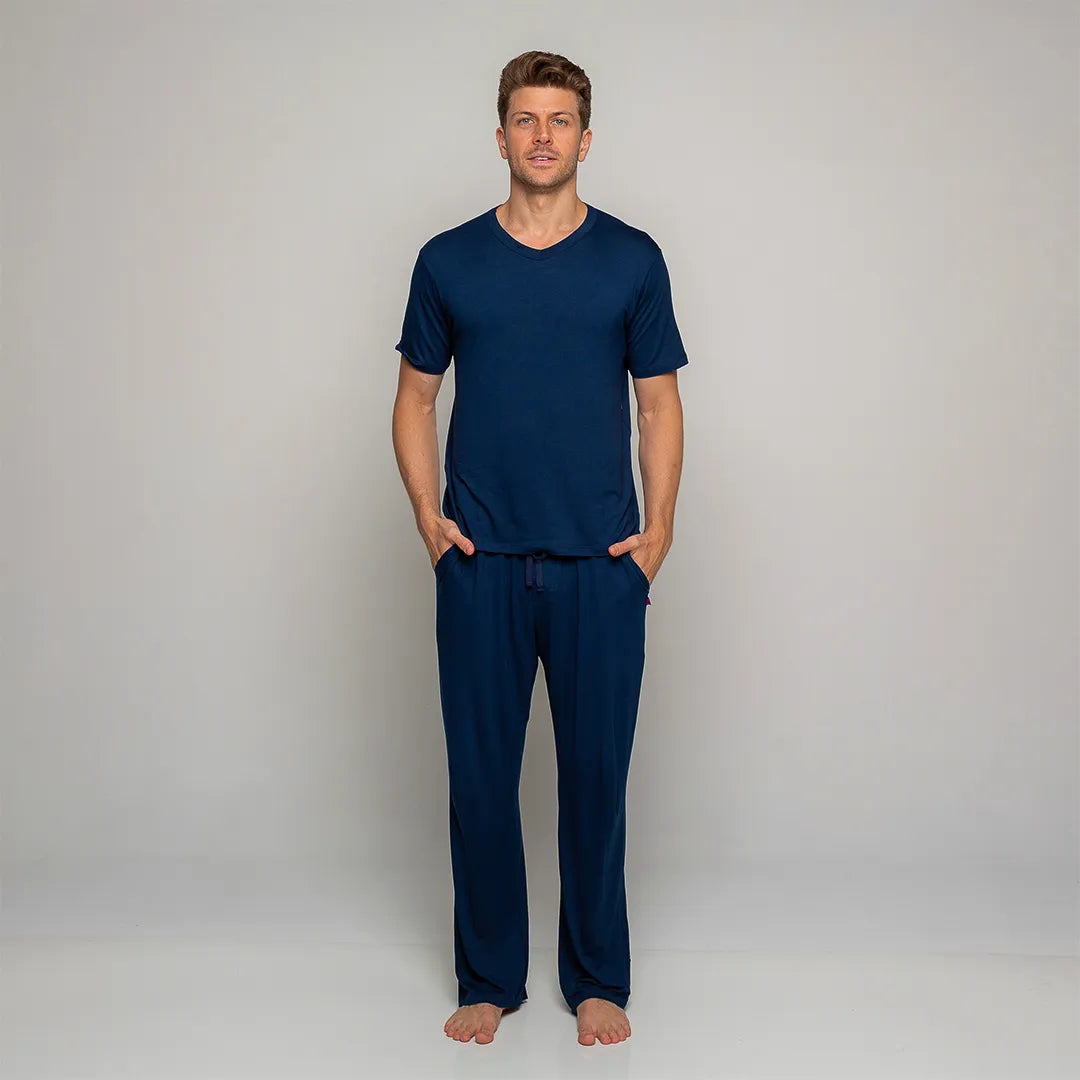 Lunnavia Herren-Pyjama