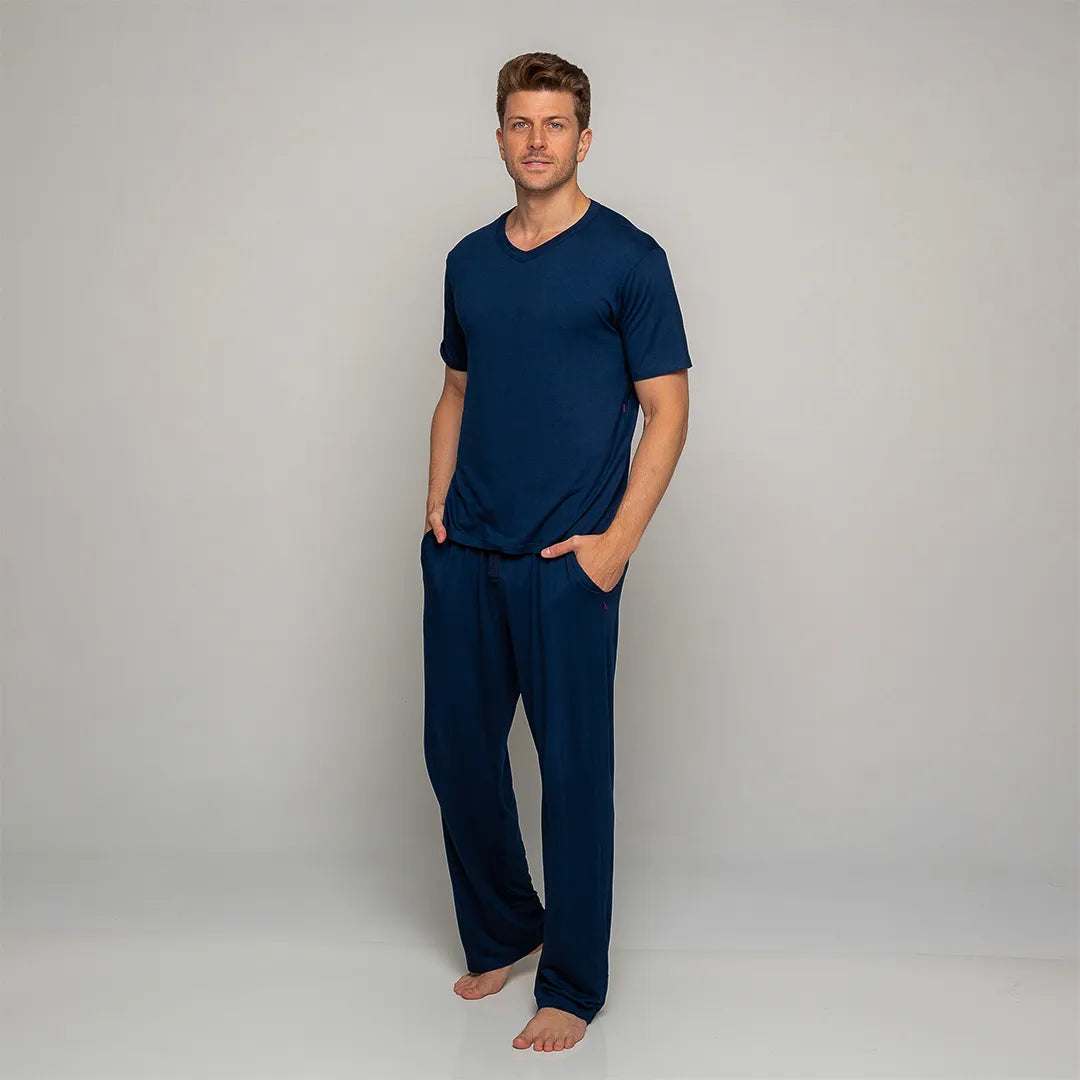 Lunnavia Herren-Pyjama