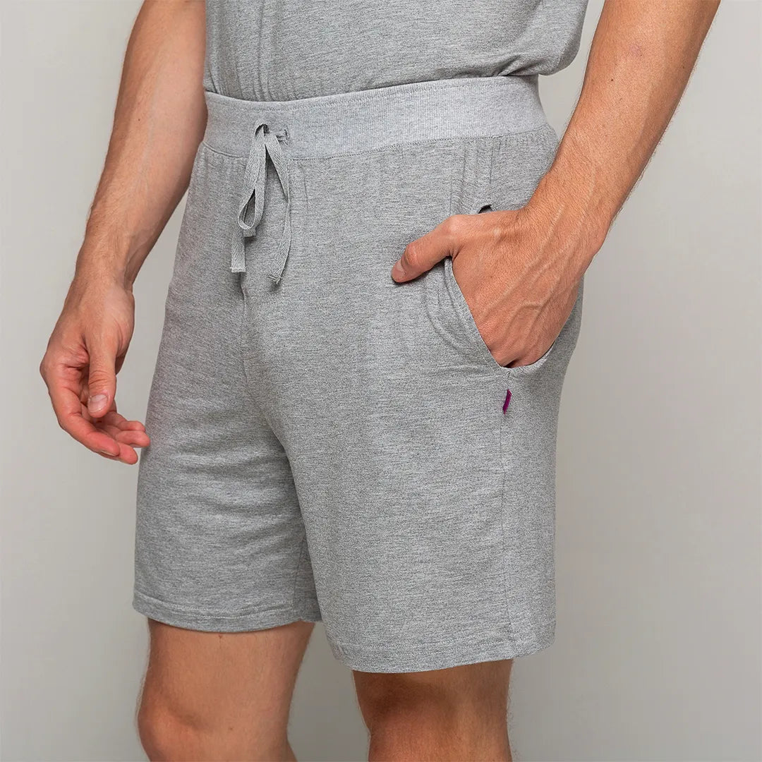 Lunnavia Herren-Pyjama Kurzarm & Shorts