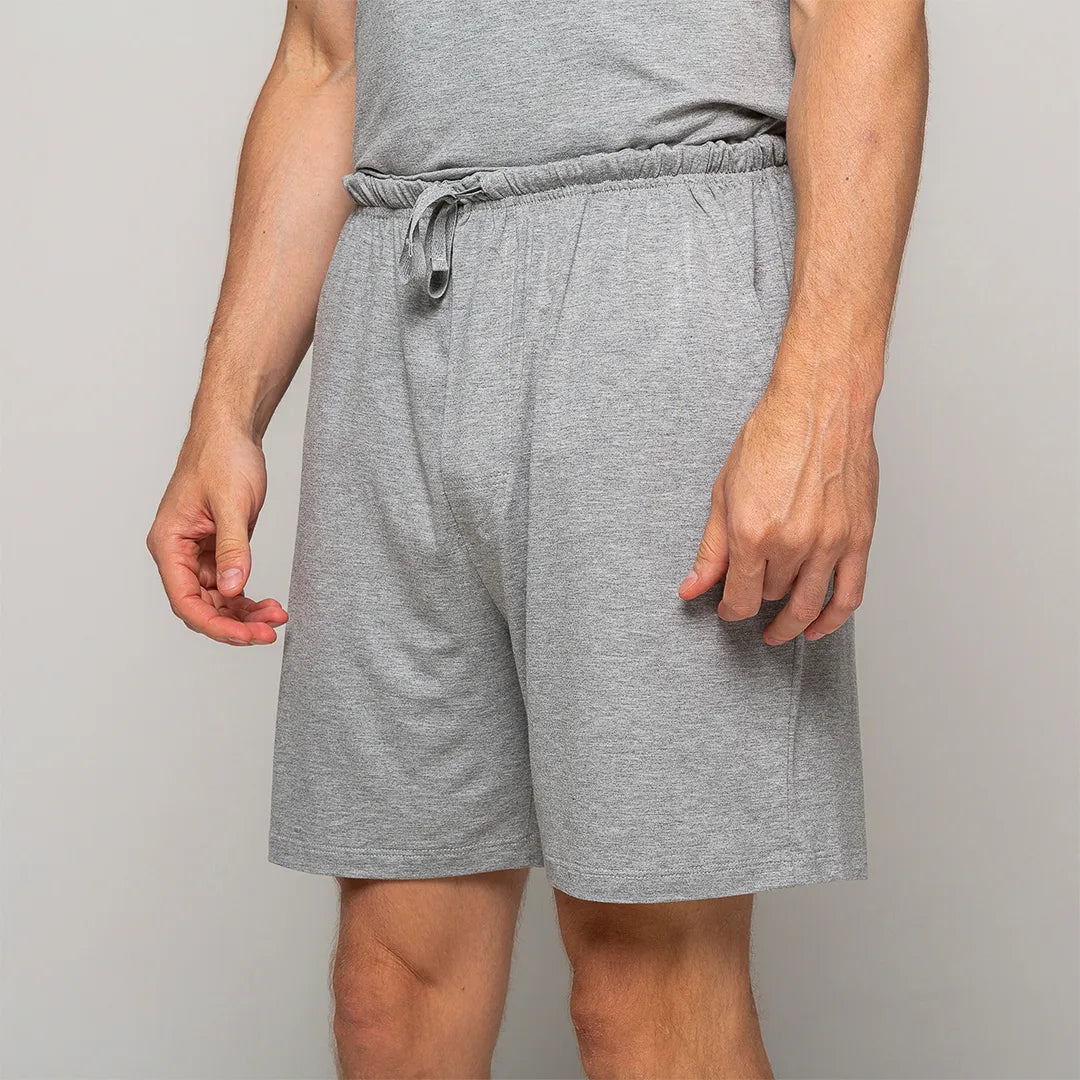 Lunnavia Herren-Pyjama Kurzarm & Shorts