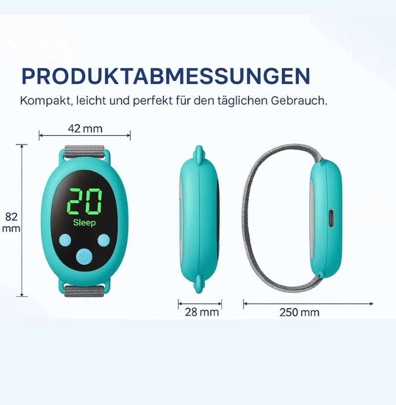 Lunnavia SomPalm – Handmassagegerät für besseren Schlaf & Entspannung
