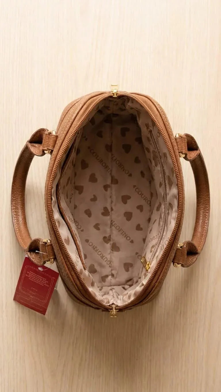 Bolsa Courofino Siena em Couro Legítimo