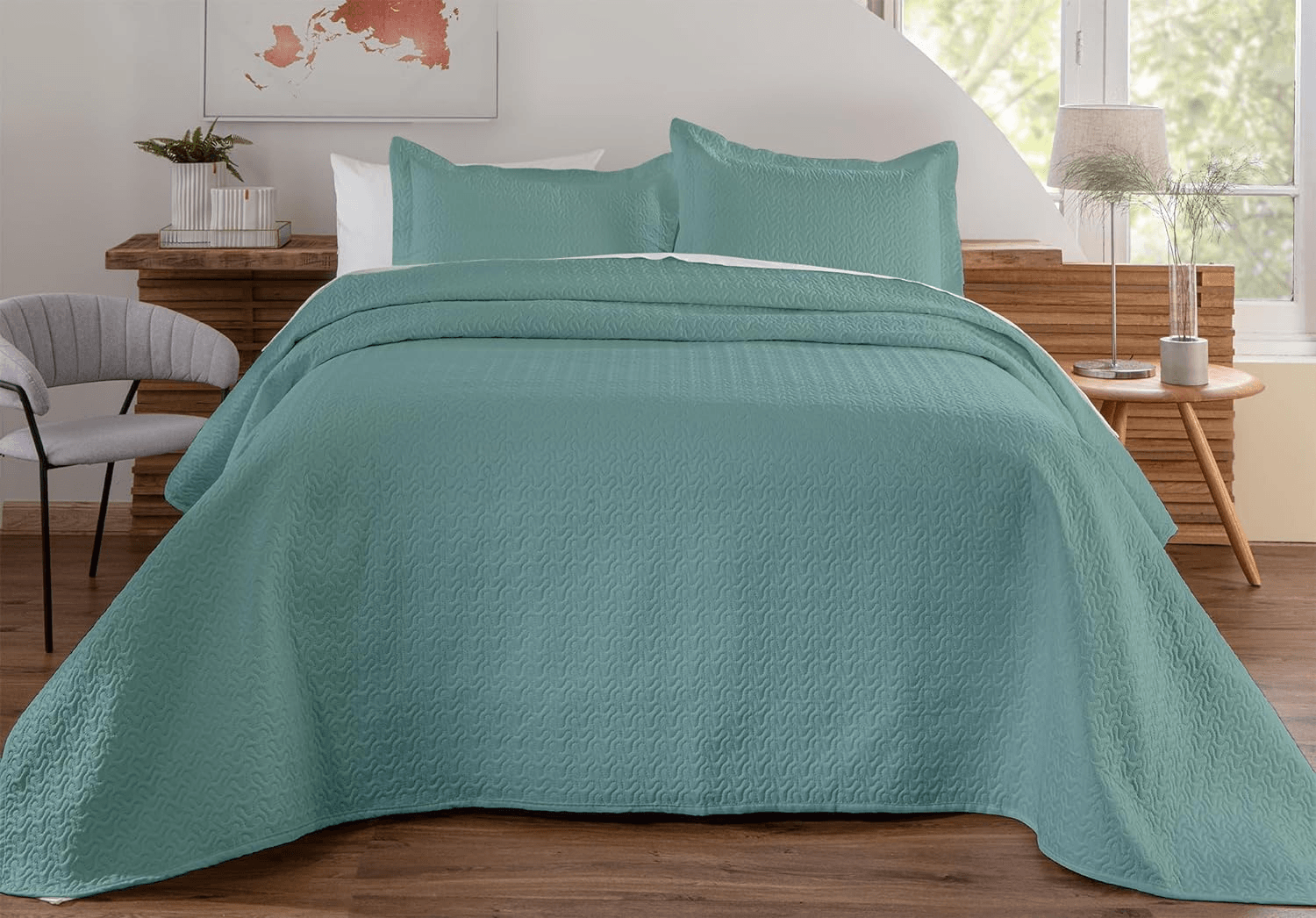 Bettwäsche-Set Grün