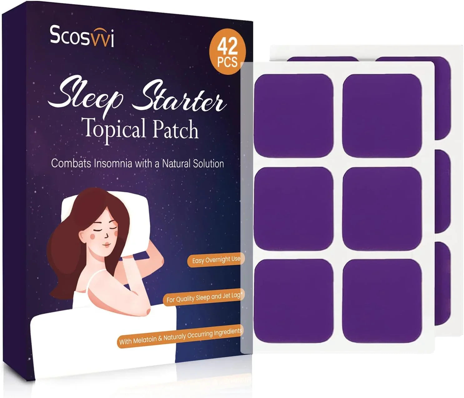 SueñoParch — Natürliches Nachtpflaster