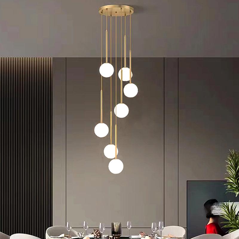 Británica Nordische Kugel-Hängeleuchte