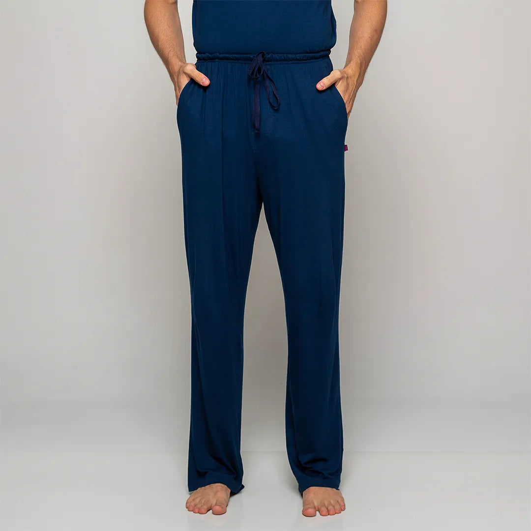 Lunnavia Herren-Pyjama Langarm & Hose