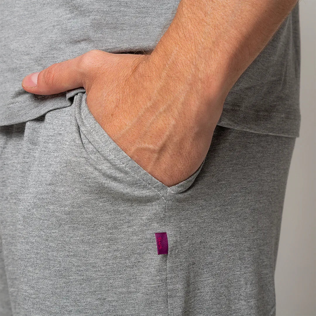 Lunnavia Herren-Pyjama Kurzarm & Shorts