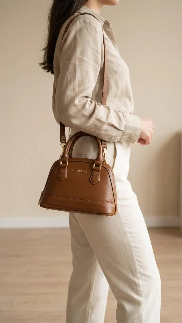 Bolsa Courofino Siena em Couro Legítimo