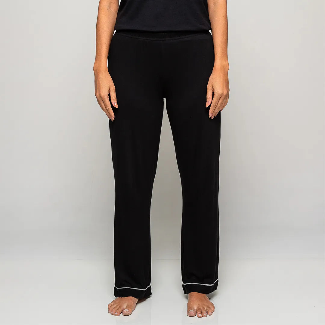 Lunnavia Damen-Pyjama Kurzarm & Hose