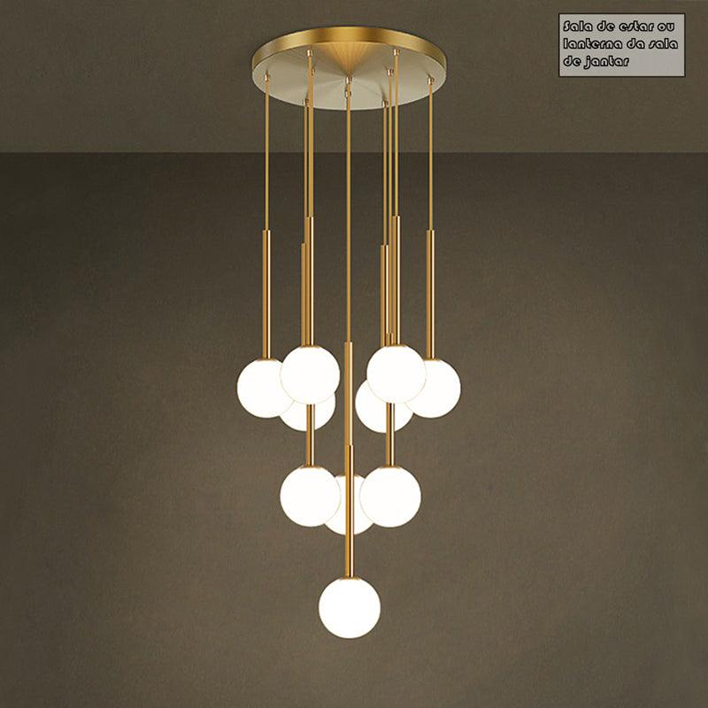 Británica Nordische Kugel-Hängeleuchte