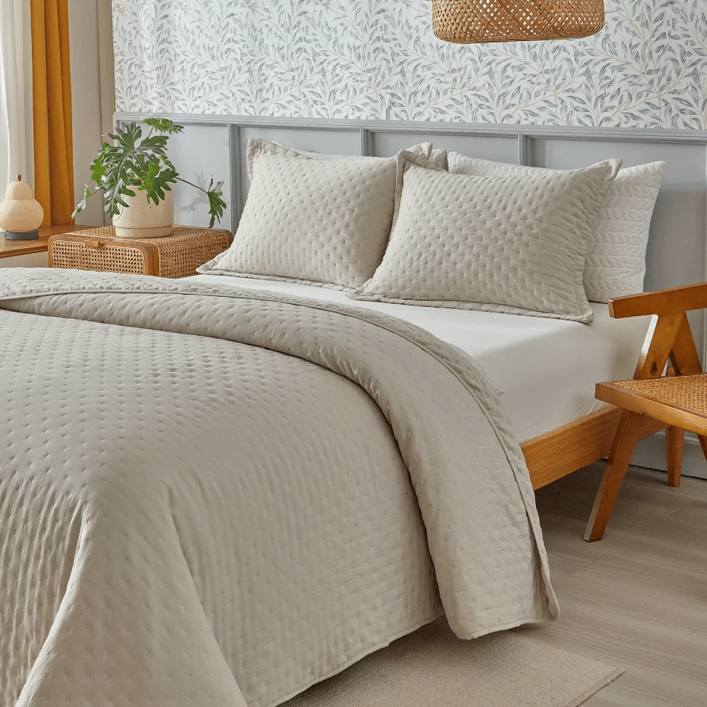 Kit Cobre Leito Colcha Queen