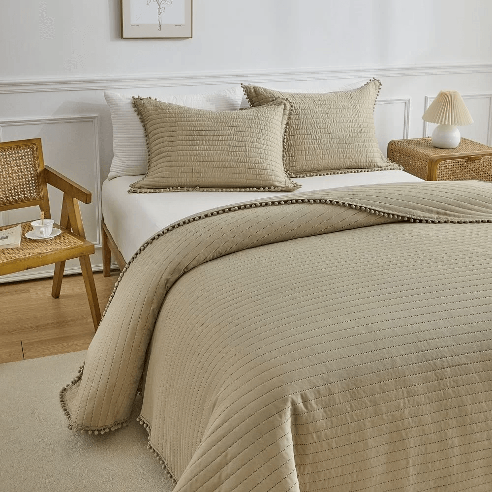 Bettwäsche-Set Beige