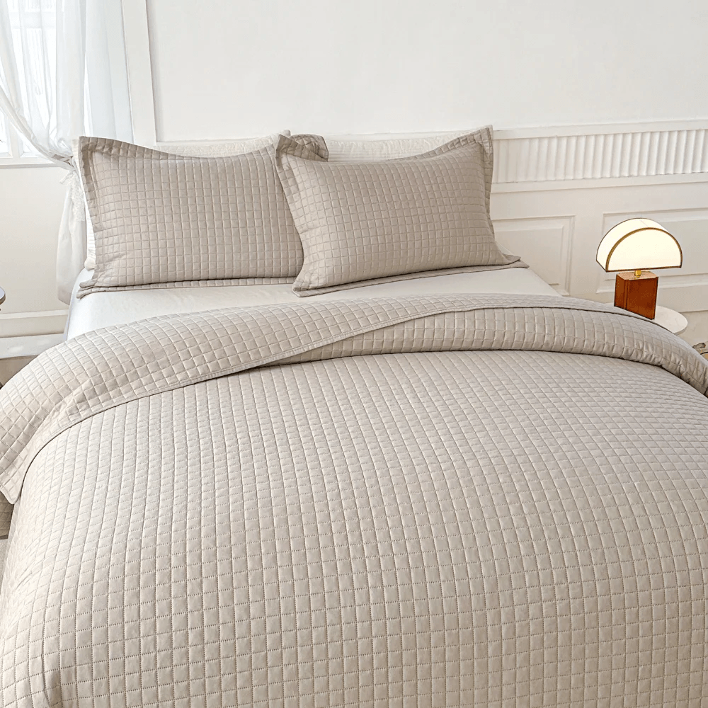 Bettwäsche-Set Beige