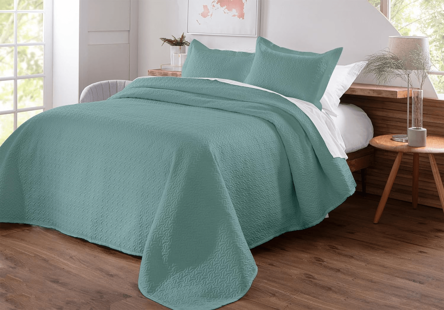 Bettwäsche-Set Grün