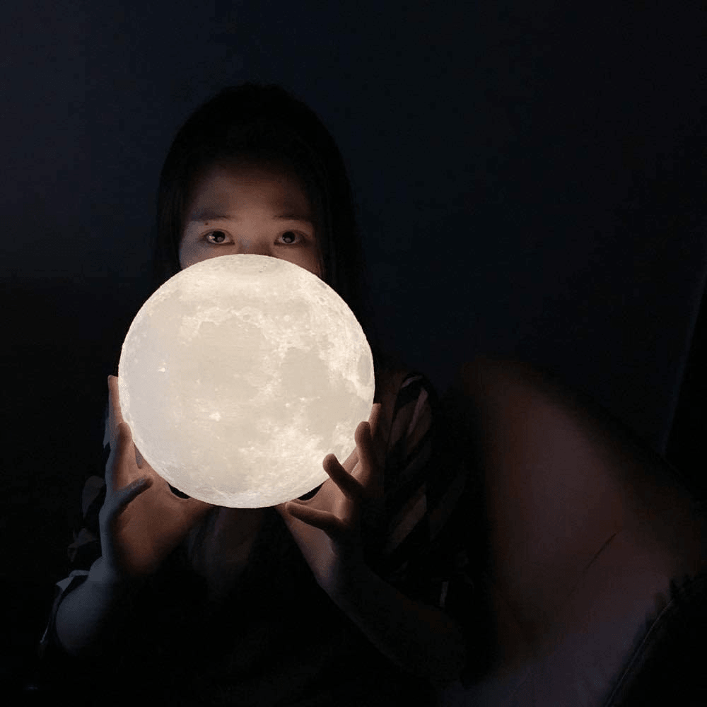 Vollmond Lampe